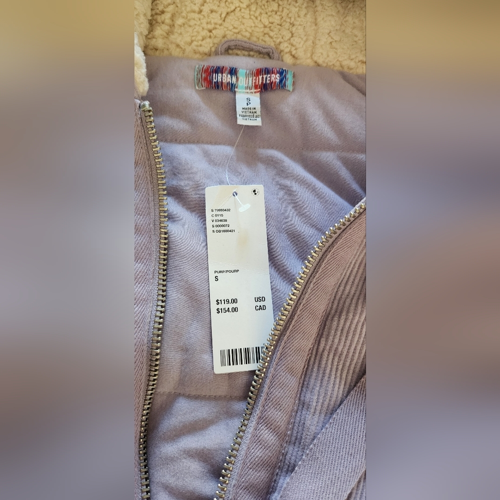 NWT URBAN OUTFITTERS COAT SZ S - Picture 2 of 8